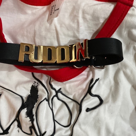 Harley Quinn homemade costume includes all pieces in picture size small - Picture 4 of 4